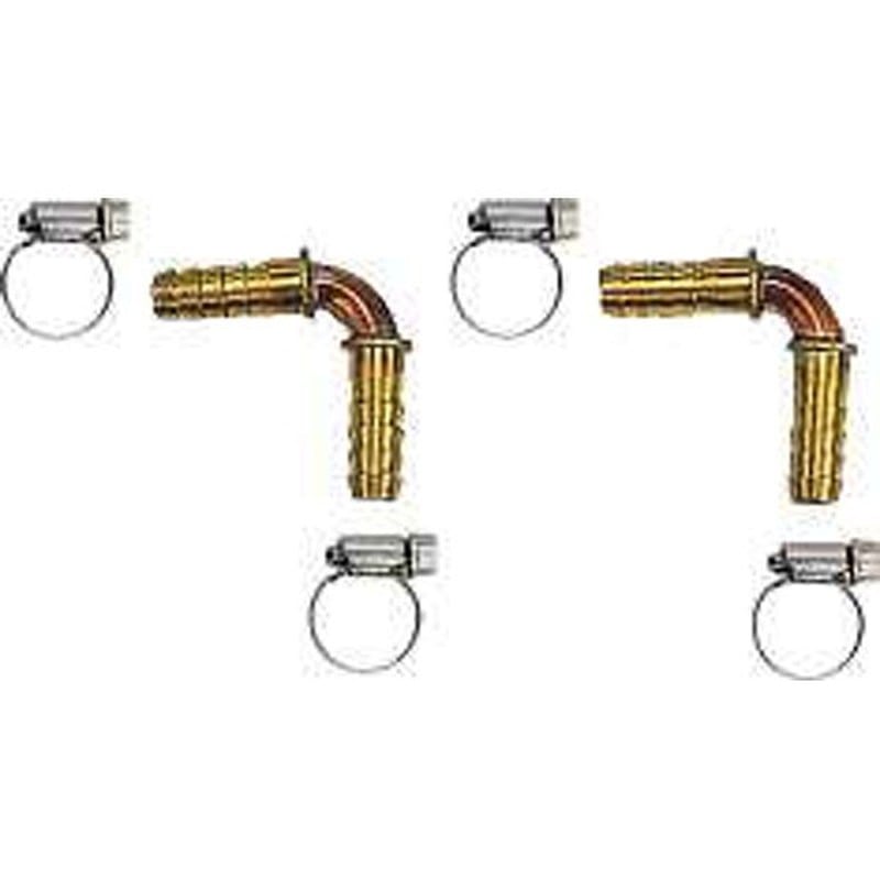 カクダイ 2221226 ペアホース用エルボ #4137-13 1個（ご注文単位1個）【直送品】