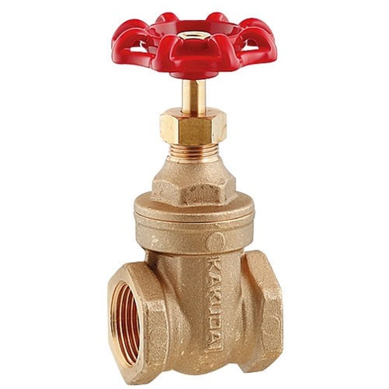 カクダイ 2224209 654-001-40 ゲートバルブ #654-001-40 1個（ご注文単位1個）【直送品】