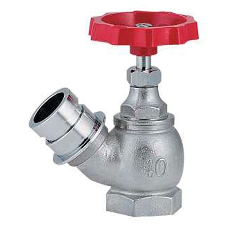 カクダイ 2224165 カクダイ 652-710-25 散水栓 45° #652-710-25 1個（ご注文単位1個）【直送品】