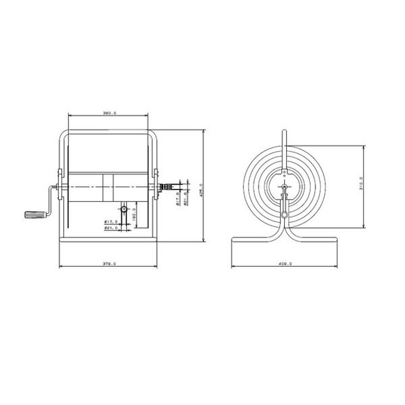 カクダイ 2222413 ホースドラムMG #5501 1個(ご注文単位1個)【直送品】