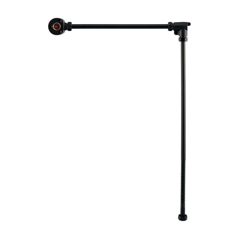 カクダイ 2232922 露出配管ユニット 黒 #646-851-13 1個(ご注文単位1個)【直送品】