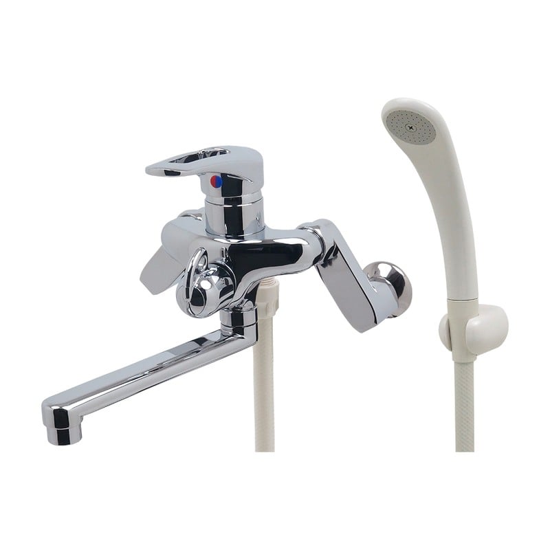 カクダイ 2220192 シングルレバーシャワー混合栓 #143-009 1個(ご注文単位1個)【直送品】