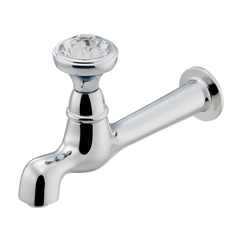 カクダイ 2237510 横水栓ロング 702-430B-CH 1個(ご注文単位1個)【直送品】