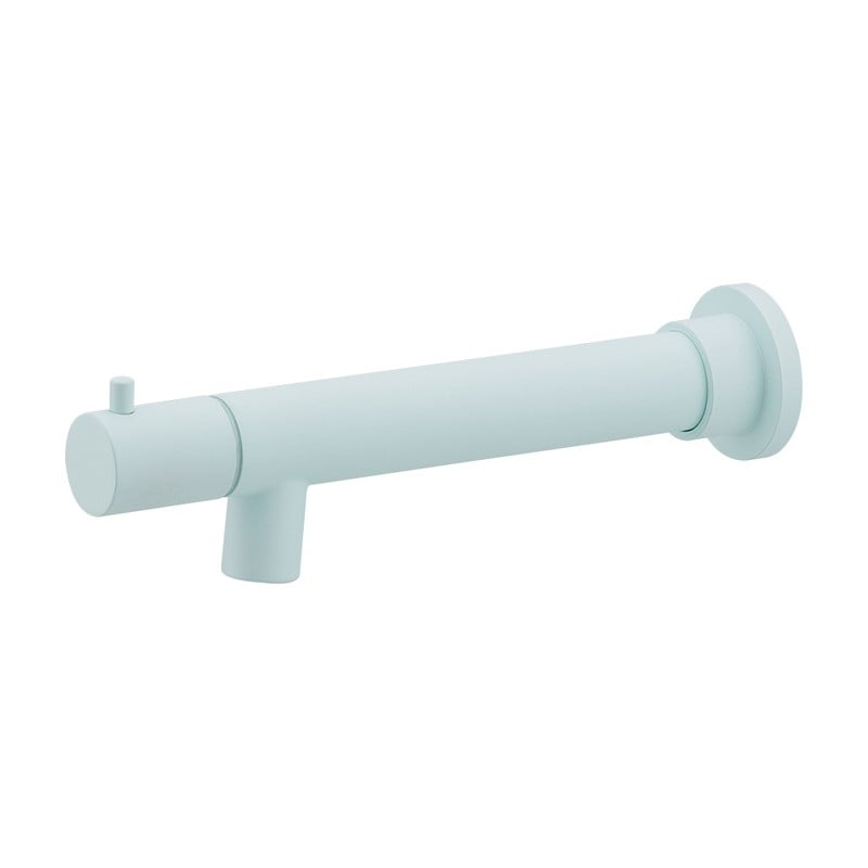 カクダイ 2236433 横水栓 ロング フロストミント 702-066-B 1個（ご注文単位1個）【直送品】