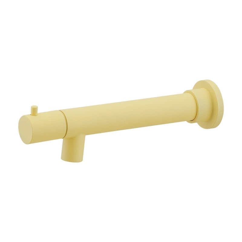 カクダイ 2236436 横水栓 ロング フロストレモン 702-066-Y 1個（ご注文単位1個）【直送品】