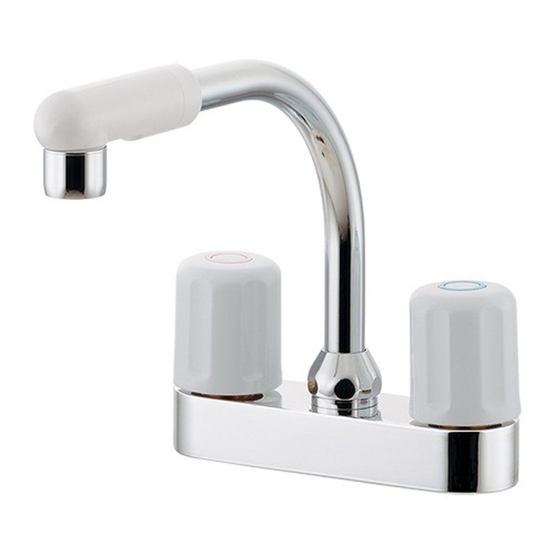 カクダイ 2232688 2ハンドル混合栓 #151-011 1個（ご注文単位1個）【直送品】