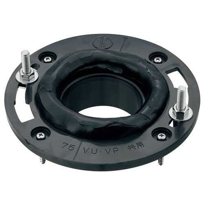 カクダイ 2221776 465-659 大便器床フランジ ステンビス付 #465-659 1個（ご注文単位1個）【直送品】