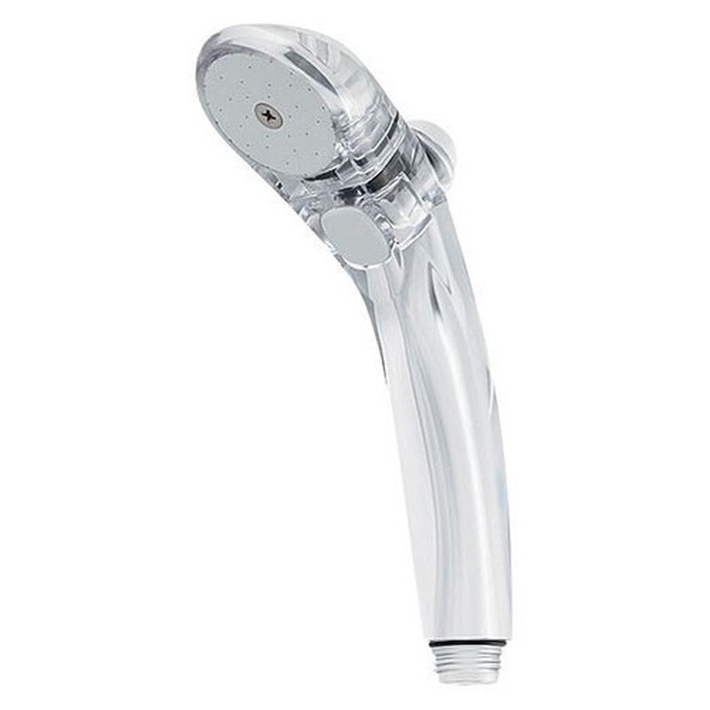 カクダイ 2231693 ストップシャワーヘッドクリアホワイト #356-803-W 1個（ご注文単位1個）【直送品】