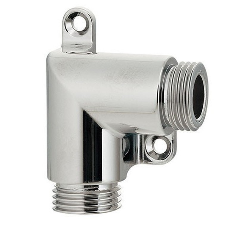 カクダイ 2232012 646-830-13 座付エルボ クローム #646-830-13 1個（ご注文単位1個）【直送品】