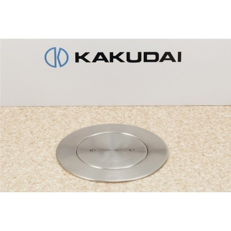 カクダイ 2221174 400-411-100 ステンレスツバヒロ掃除口 #400-411-100 1個(ご注文単位1個)【直送品】