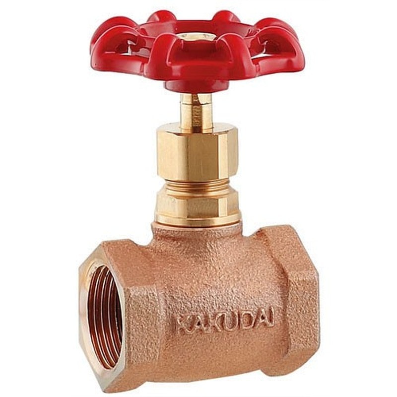 カクダイ 2227399 653-002-25 グローブバルブ #653-002-25 1個（ご注文単位1個）【直送品】