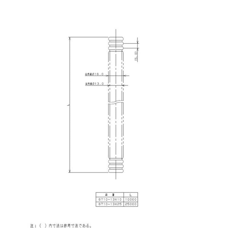 カクダイ 2224439 巻フレキパイプ #6710-13X10 1個（ご注文単位1個）【直送品】