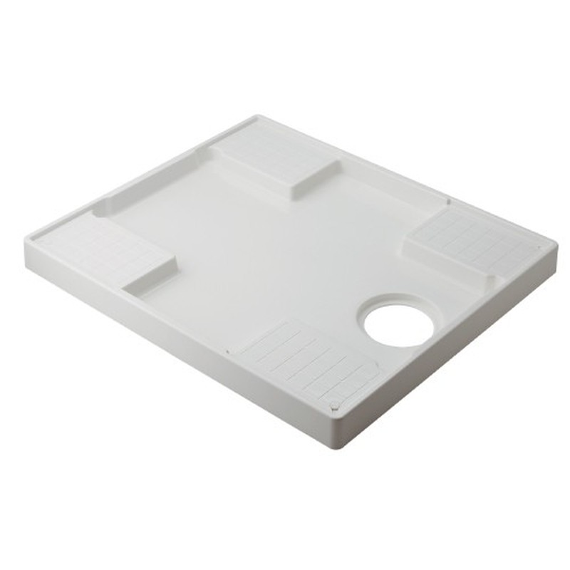 カクダイ 2231748 洗濯機用防水パン ホワイト #426-414-W 1個（ご注文単位1個）【直送品】