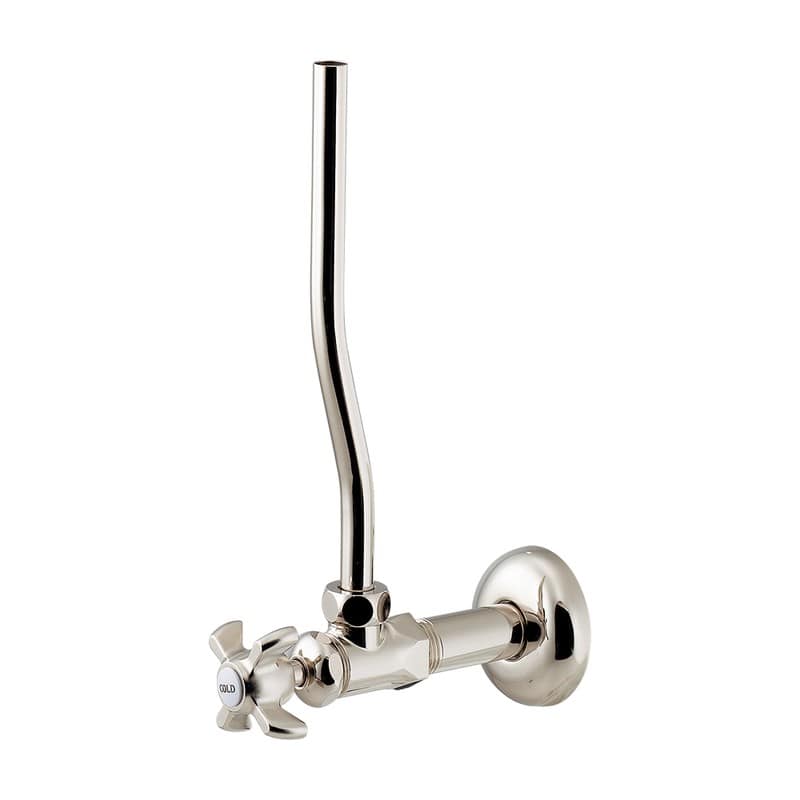 カクダイ 2235927 アングル形止水栓レトロシルバー #705-713-N 1個（ご注文単位1個）【直送品】