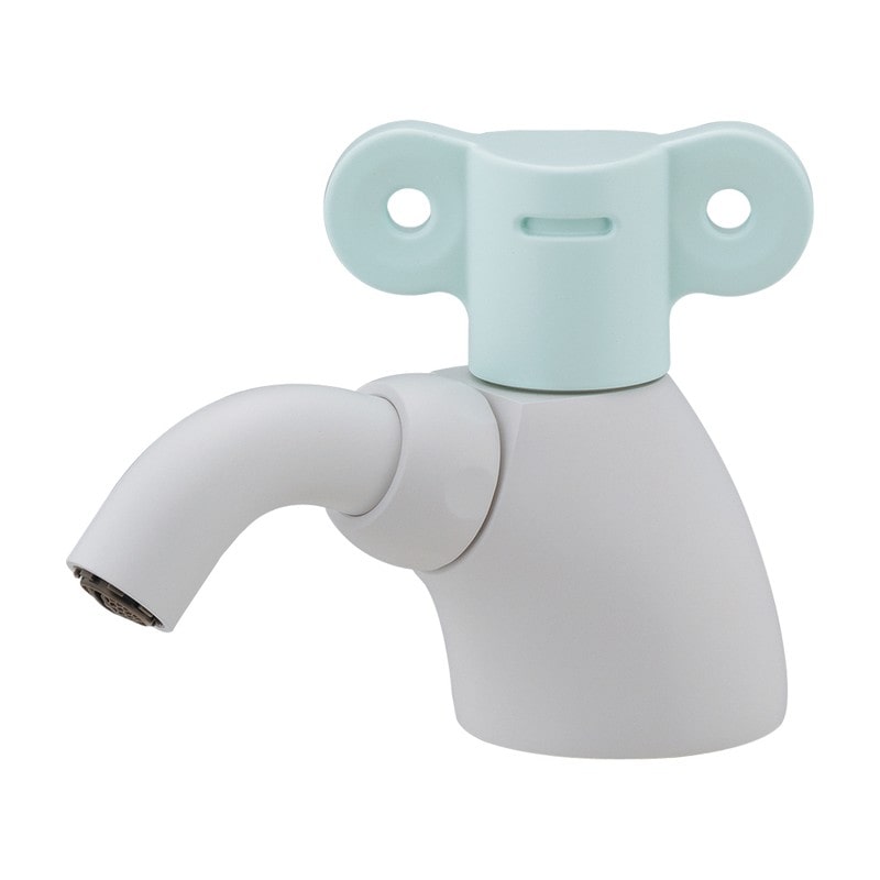 カクダイ 2236376 回転立水栓 フロストミント 700-501-B 1個（ご注文単位1個）【直送品】