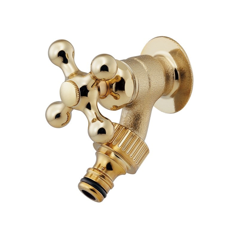 カクダイ 2237521 散水栓アンティークゴールド 703-251-AG 1個(ご注文単位1個)【直送品】