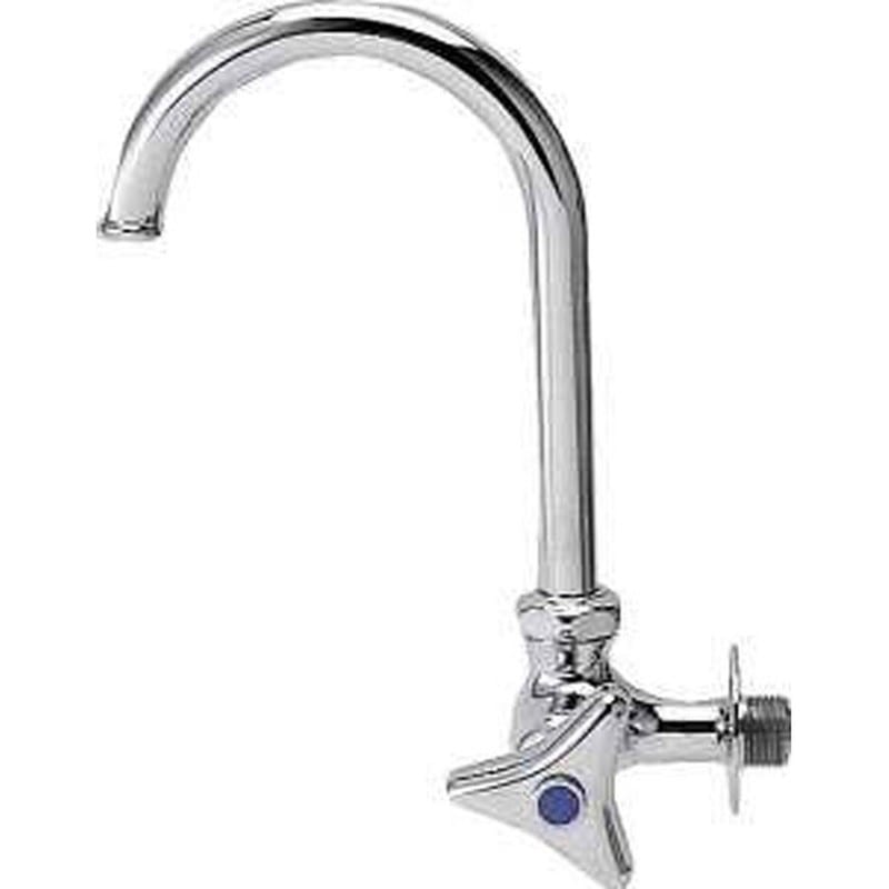 カクダイ 2225428 横形スワン水栓 13 #7080 1個（ご注文単位1個）【直送品】