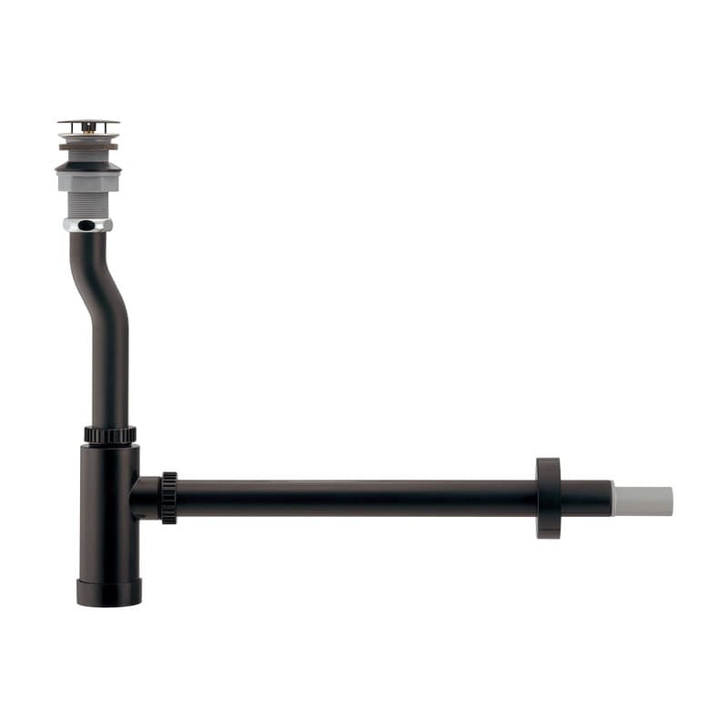 カクダイ 2235703 ボトルトラップ BK #494-122-25 1個（ご注文単位1個）【直送品】