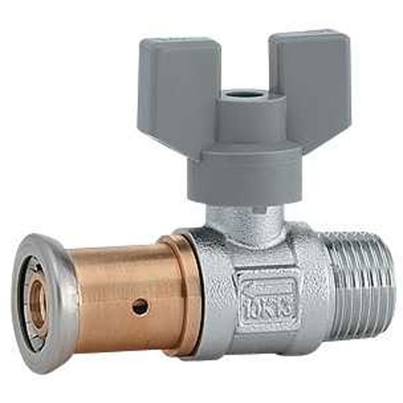 カクダイ 2224243 656-001-16B ボールバルブワンタッチ #656-001-16B 1個（ご注文単位1個）【直送品】