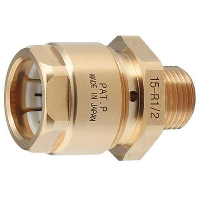 カクダイ 2228040 613-30-15×1/2 ホースアダプター #613-30-15X1/2 1個（ご注文単位1個）【直送品】