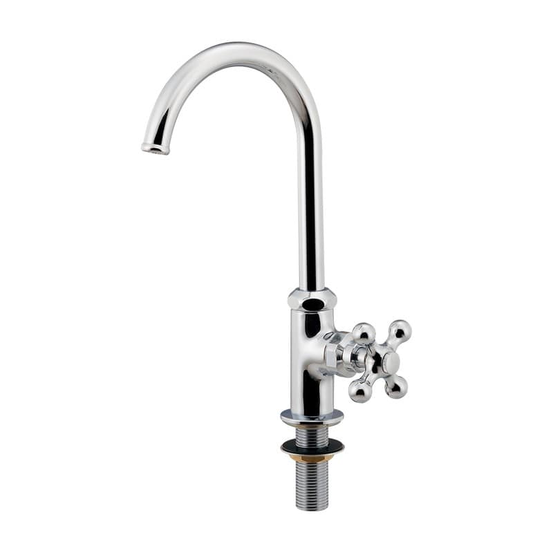 カクダイ 2237624 立形スワン水栓凍結防止つき 719-601 1個（ご注文単位1個）【直送品】