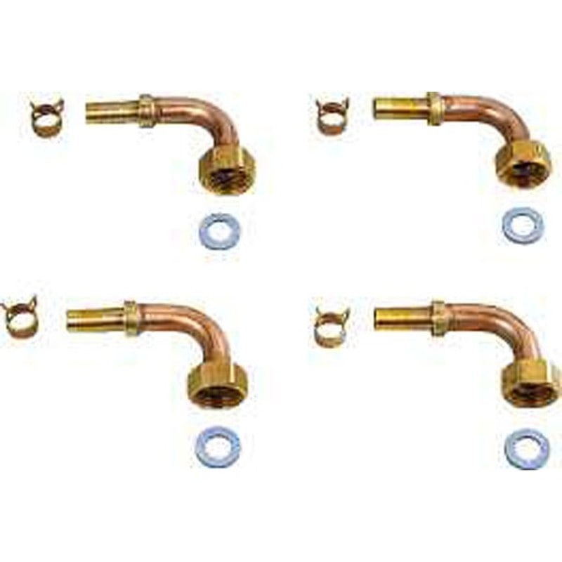 カクダイ 2221281 ペア耐熱管部品セット #416-411 1個（ご注文単位1個）【直送品】