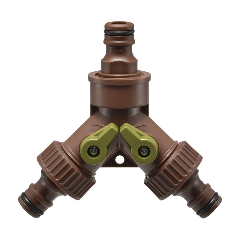 カクダイ 2236284 コックつき分岐ニップル 568-430 1個（ご注文単位1個）【直送品】