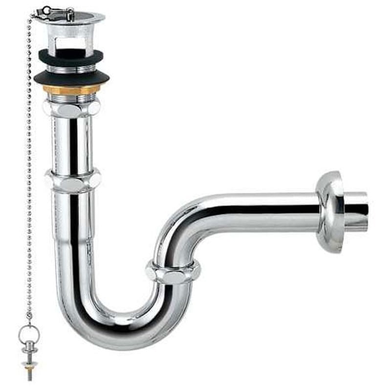 カクダイ 2221518 横穴つきPトラップ #4337-25 1個（ご注文単位1個）【直送品】