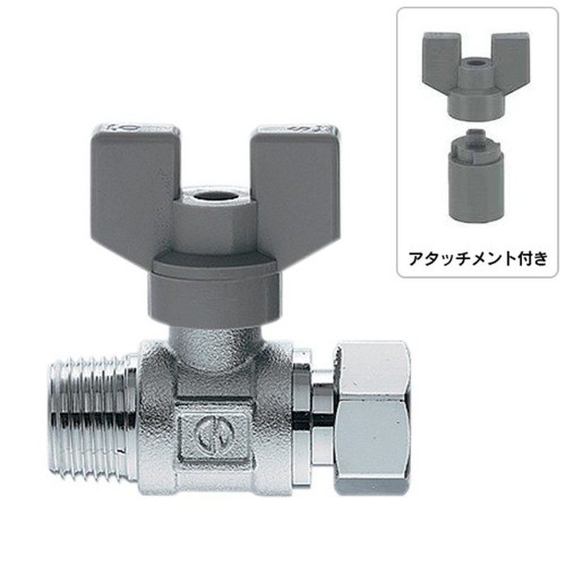 カクダイ 2231068 6506-20×25 ボールバルブ 片ナット #6506-20X25 1個（ご注文単位1個）【直送品】