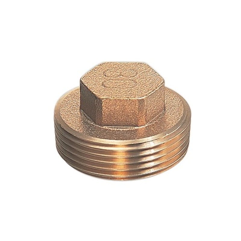 カクダイ 2223224 6168-65 砲金プラグ #6168-65 1個(ご注文単位1個)【直送品】