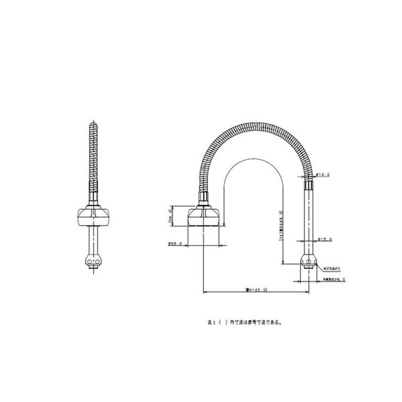 カクダイ 2229389 カクダイ 796-916 フレキシャワー #796-916 1個(ご注文単位1個)【直送品】