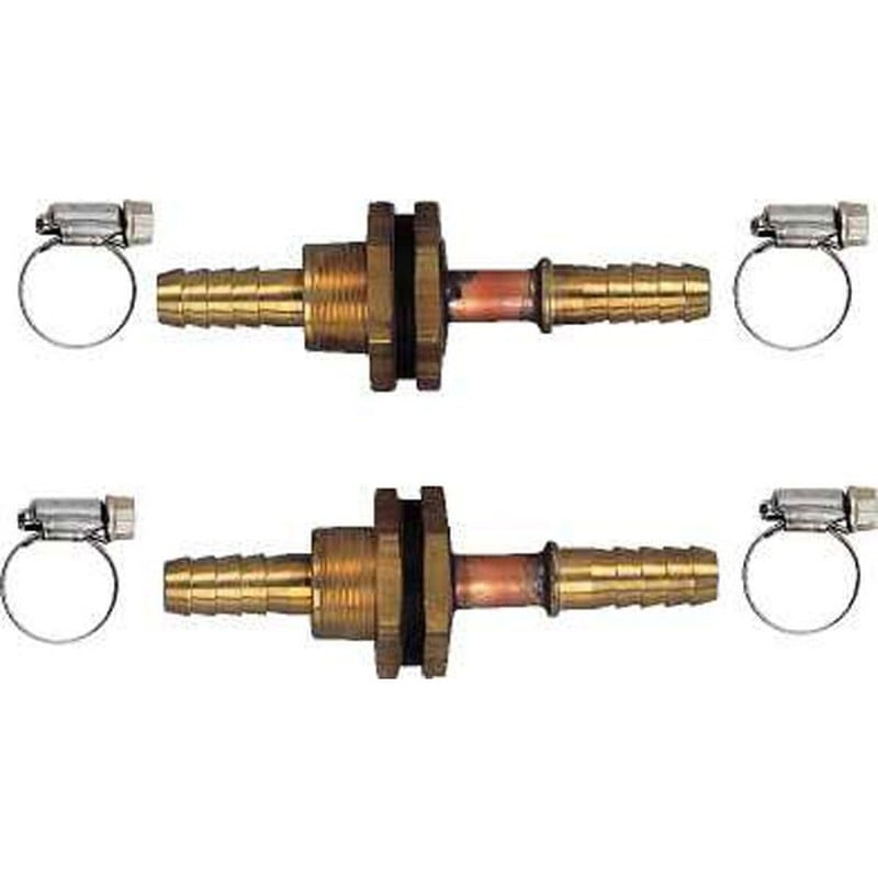 カクダイ 2221262 ユニットバス貫通金具 #415-801 1個（ご注文単位1個）【直送品】