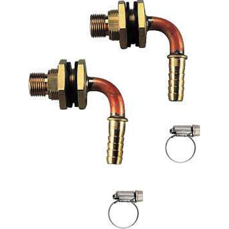 カクダイ 2221263 ユニットバス貫通金具 #415-802 1個（ご注文単位1個）【直送品】