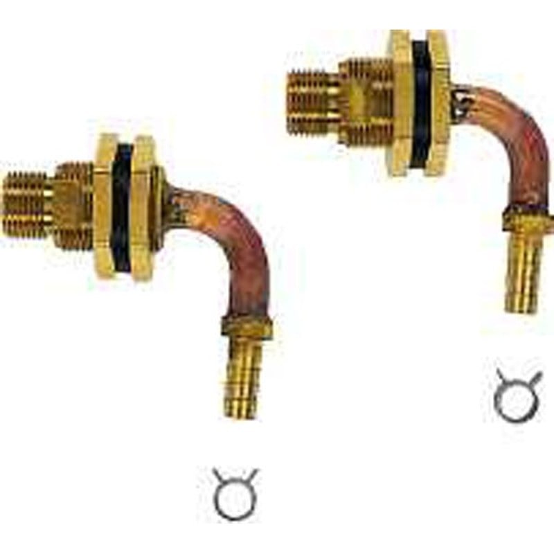 カクダイ 2221289 ユニットバス貫通金具 #416-453 1個（ご注文単位1個）【直送品】