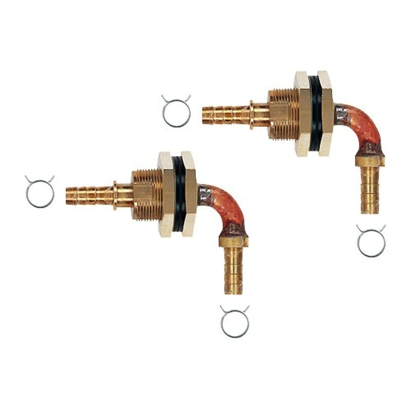 カクダイ 2228607 ユニットバス貫通金具10A #416-456 1個（ご注文単位1個）【直送品】