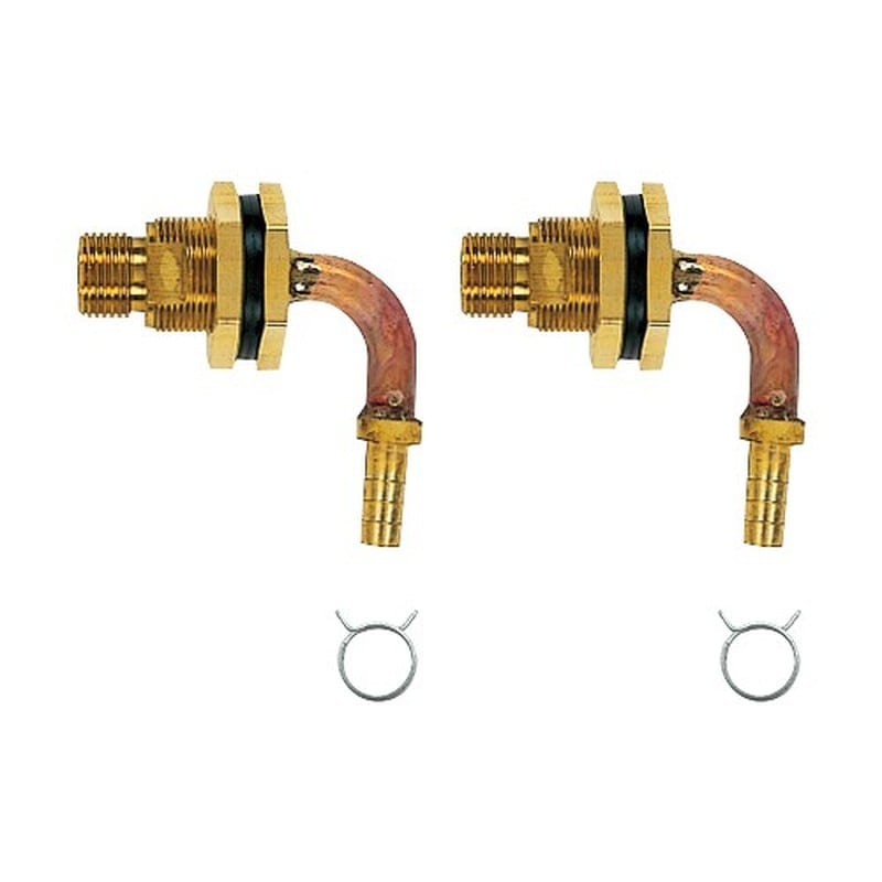 カクダイ 2228609 ユニットバス貫通金具10A #416-458 1個（ご注文単位1個）【直送品】