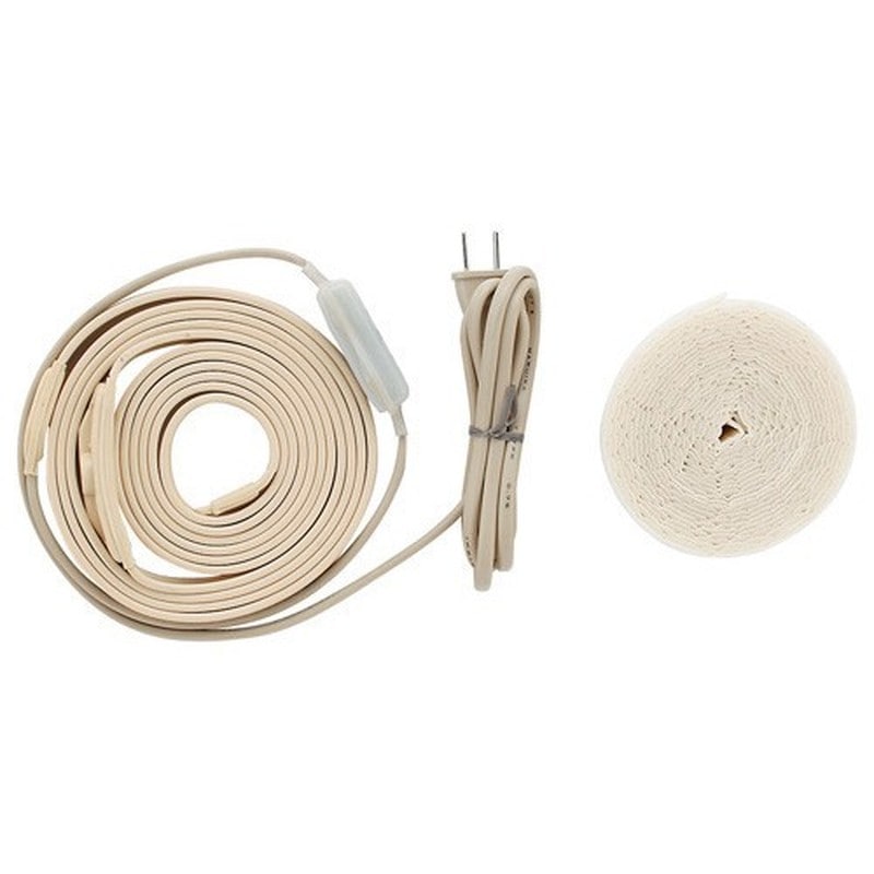 カクダイ 2228920 698-05-03 凍結防止帯ランプつき3m #698-05-03 1個（ご注文単位1個）【直送品】