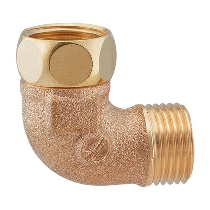 カクダイ 2237438 片ナットフレキエルボ 646-361-13 1個（ご注文単位1個）【直送品】