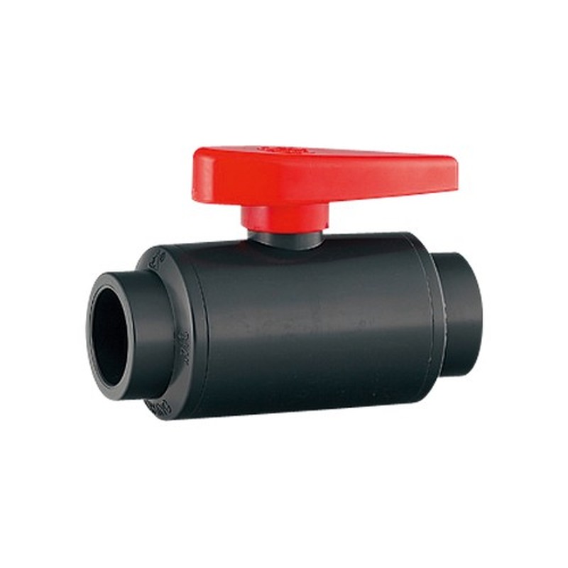 カクダイ 2224231 PVCボールバルブ 接着式 #655-506-30 1個（ご注文単位1個）【直送品】