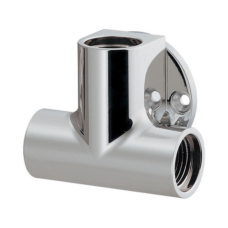 カクダイ 2232867 クローム座付チーズ #612-611-13 1個(ご注文単位1個)【直送品】