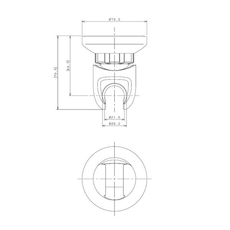 カクダイ 2220808 シャワフック #353-590 1個(ご注文単位1個)【直送品】
