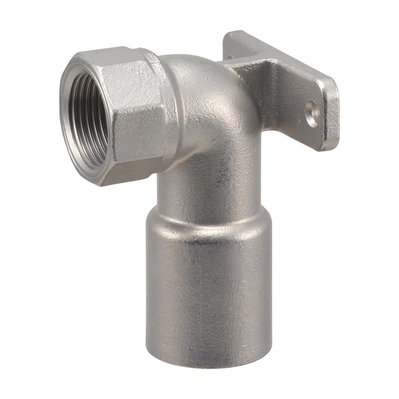 カクダイ 2236936 座付水栓エルボ 648-40-2020 1個（ご注文単位1個）【直送品】