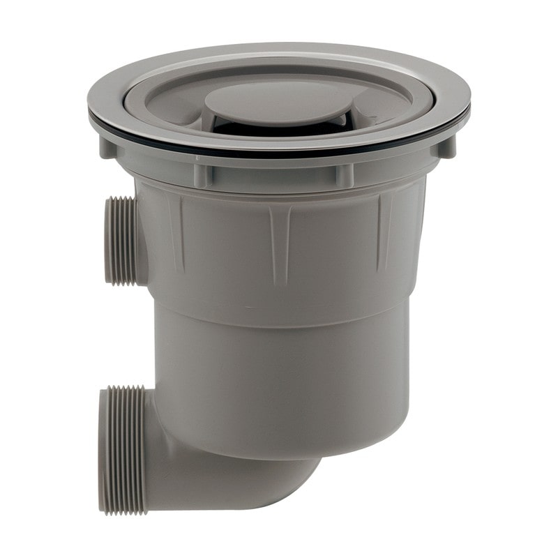 カクダイ 2237214 浅型流し台トラップ横穴つき 452-621 1個（ご注文単位1個）【直送品】