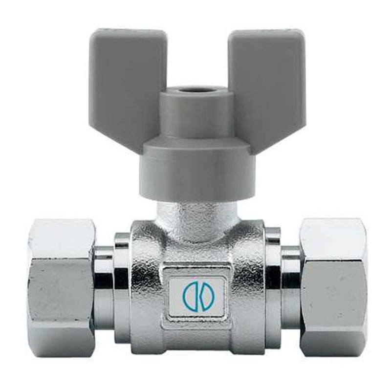 カクダイ 2224051 カクダイ 6505 ボールバルブ両ナット付13 #6505 1個（ご注文単位1個）【直送品】