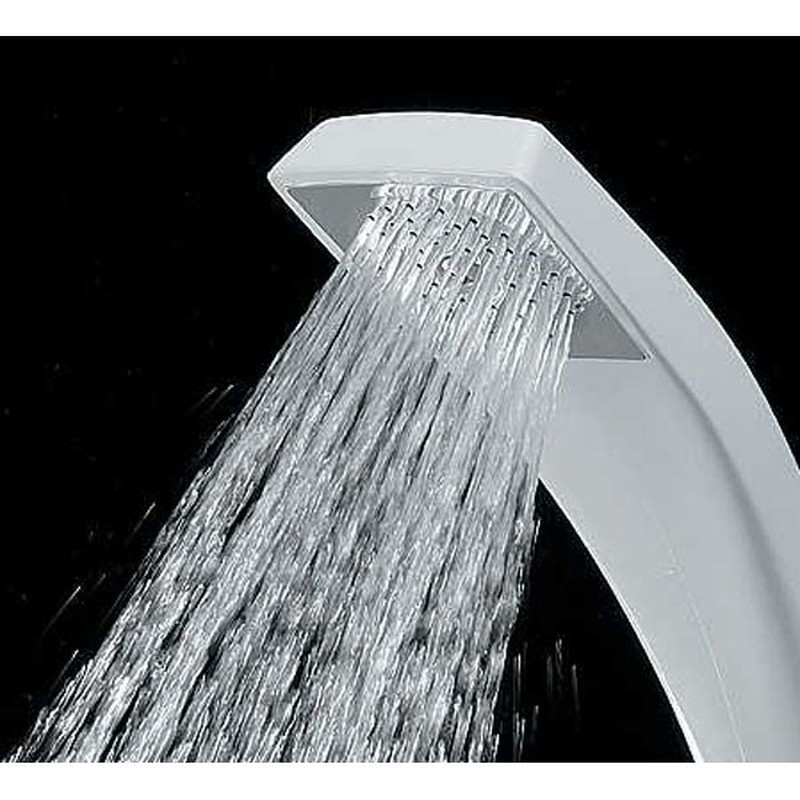 カクダイ 2220839 シャワヘッド/ホワイト #356-610-W 1個（ご注文単位1個）【直送品】