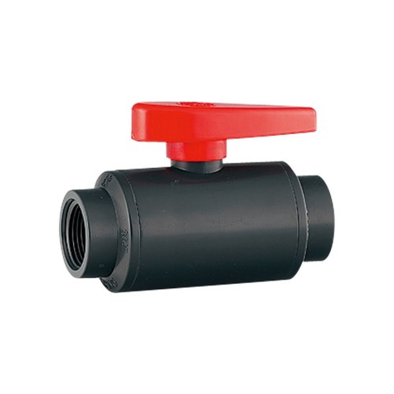 カクダイ 2224235 PVCボールバルブ ねじ式 #655-507-20 1個（ご注文単位1個）【直送品】