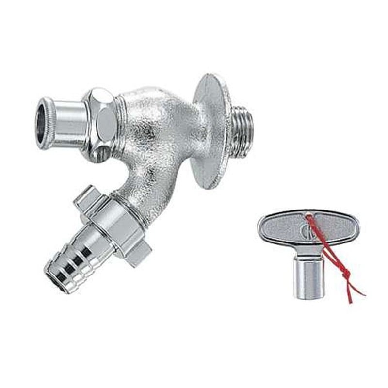 カクダイ 2225330 共用散水栓かぎ式 #7036-13 1個(ご注文単位1個)【直送品】