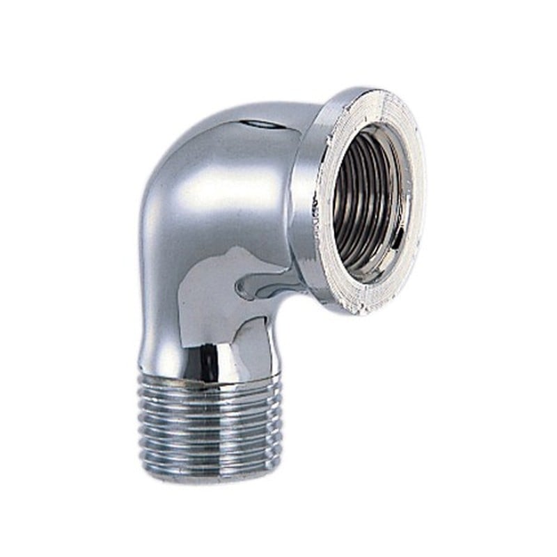 カクダイ 2223004 6124A-25 ストリートエルボクローム #6124A-25 1個（ご注文単位1個）【直送品】