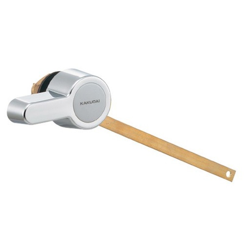 カクダイ 2230947 ロータンクレバー クローム #476-003-M 1個（ご注文単位1個）【直送品】