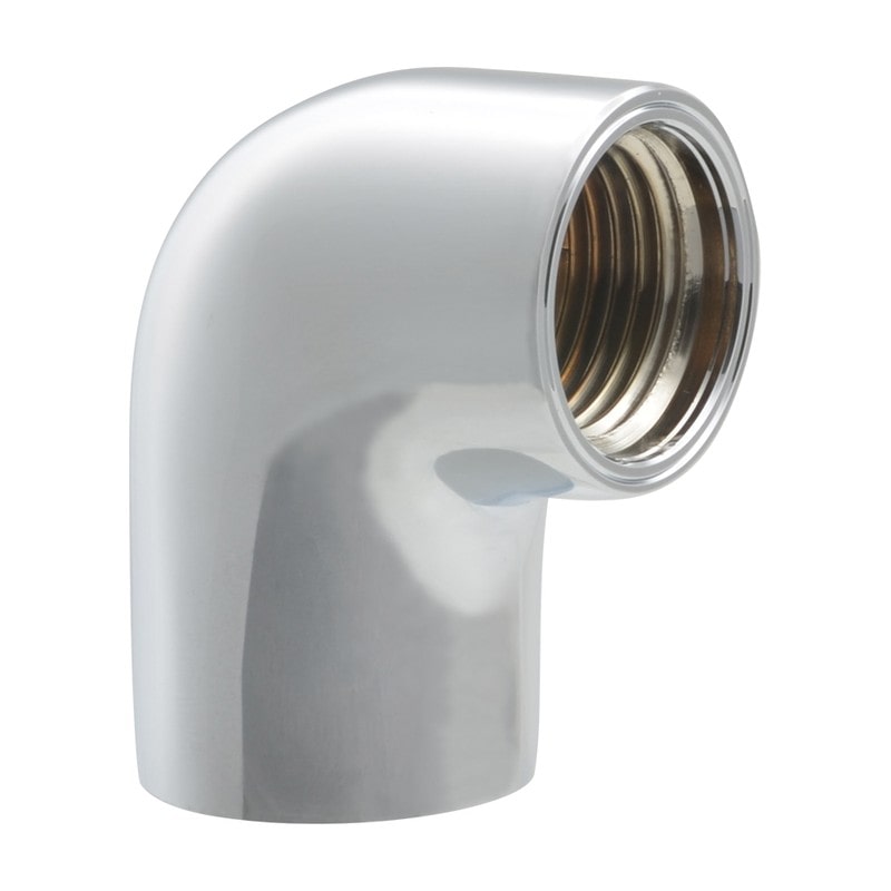 カクダイ 2234842 612-502-13 エルボ クローム #612-502-13 1個（ご注文単位1個）【直送品】